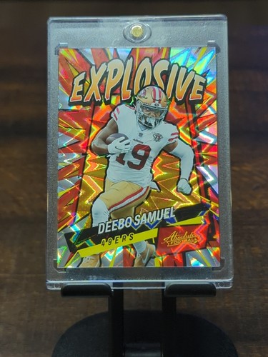 Deebo Samuel #E30 2022 Panini Absolute Explosive card