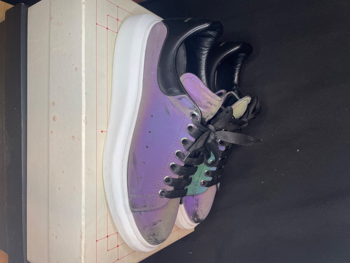 スニーカー ALEXANDER MCQUEEN Women Sneakers 702042WHZ62 5439 PURPLE Alexander Mcqueen Sneakers, Purple/Iridescent | eBay