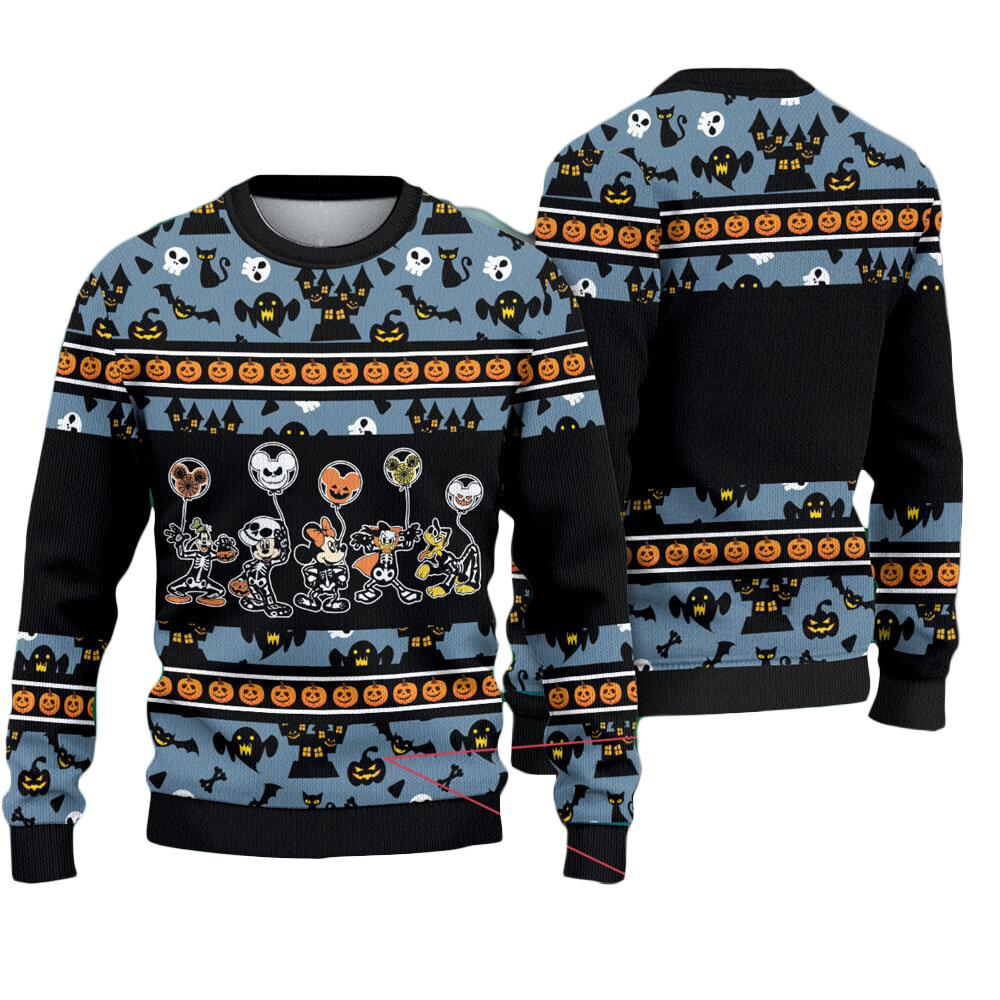 Mickey Mouse Friends Skeleton Happy 