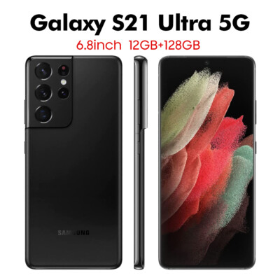 New Samsung Galaxy S21 Ultra 5G SM-G998U1 Unlocked 128GB New Samsung Galaxy S21 Ultra 5G SM-G998U1 Unlocked 128GB