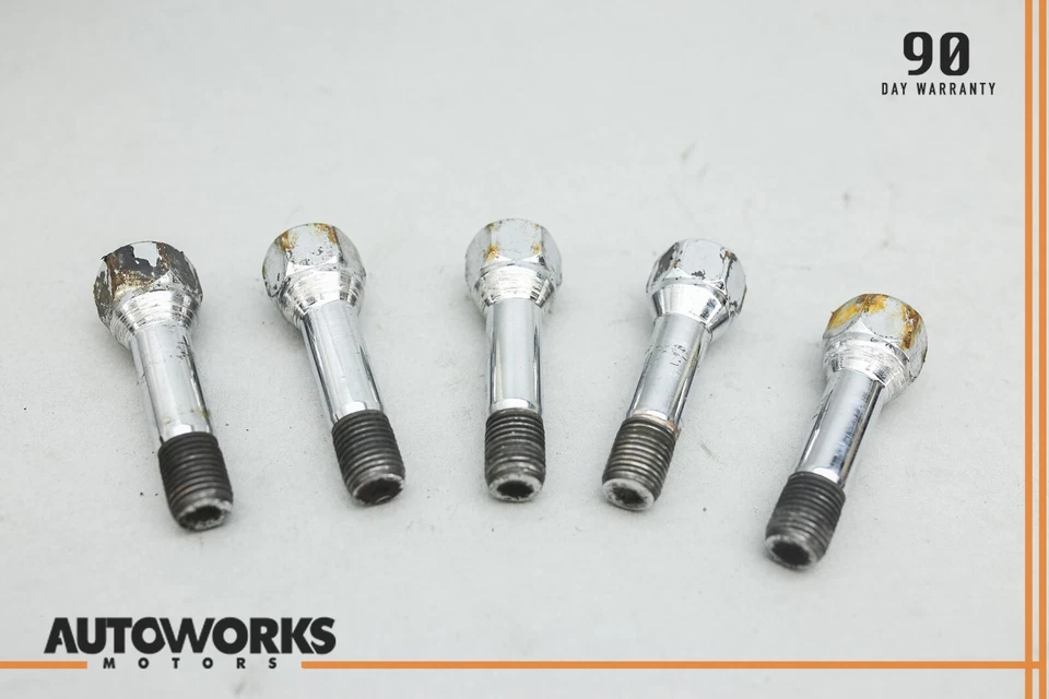 03-13 Maserati Quattroporte M139 Juego de terminales de llanta delantera trasera izquierda derecha OEM Foto 3 de 4