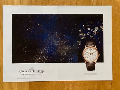 Jaeger-LeCoultre Master Ultra Thin Perpetual JLC 2019 Watch Ad Werbung Reklame