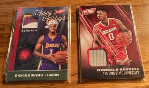 Clark Kellogg Jim Jackson D'Angelo Russell Auto Patch Cards Ohio State You-Pick - Picture 47 of 48
