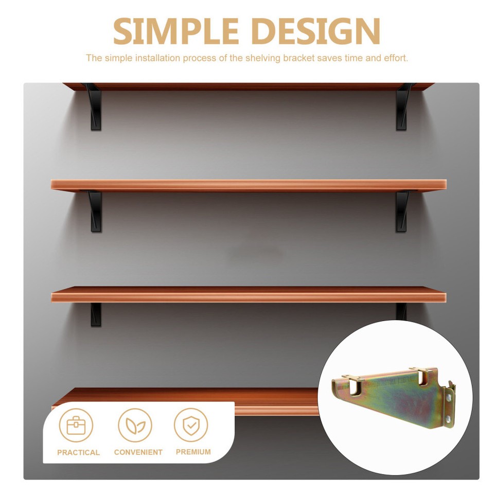 Etrack Fixed Shelf Track Bracket Warehouse Support Bracket Shelf