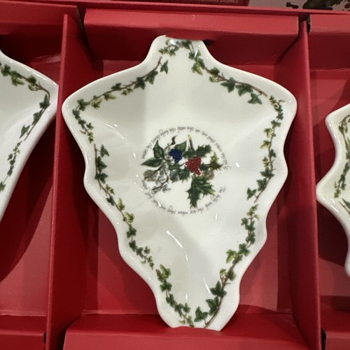 Portmeirion HOLLY & IVY 3 Piece Set Christmas Dishes MINT CONDITION - Picture 5 of 6