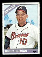 Bobby Bragan 1966 Topps #476 Atlanta Braves GD-VG
