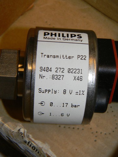 Philips Transmitter P22, 940427202231, 0-17 Bar, 1-6V (HP Out Pressure Sensor) - Picture 3 of 6
