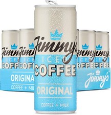 Jimmy's Iced Coffee Original SlimCan 12 x 250ml Refreshing Ready-to-drink Iced