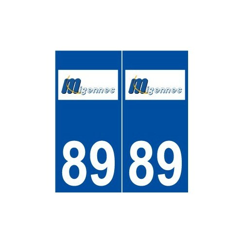 94 Vitry-sur-Seine Logo Autocollant Sticker Plaque Immatriculation Ville - Angles