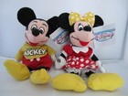 Disney SPIRIT of MICKEY MOUSE & MINNIE 8" stuffed plush beanbag toy beanies  — photo 1