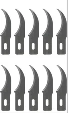 10PC Exacto #28 Hobby Concave Carving Knife Blades Replacement Refill For X-acto