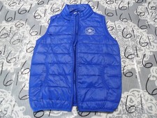 Small NWOT Kids Converse Unisex  Puff Vest Blue Jacket Shirt