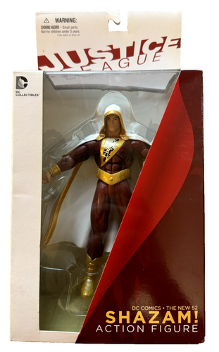 Figurine DC Collectibles Justice League Shazam – édition New 52, 6 Pouces Articulée, Occasion Sans Emballage