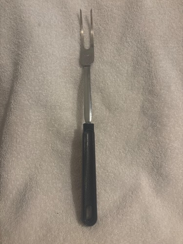 VINTAGE EKCO Meat Fork,Vintage RETRO Serving Fork, Stainless Steel, 196