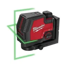 Milwaukee 3521-21 USB Rechargeable Green Cross Line Laser -✅BRAND NEW✅-6516a