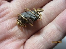 SHUNGITE ELITE CAGE Pendant SSG-7 Noble Healing Crystal Collectible Reiki New 