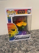 Funko Pop! Marvel Pride 2021 Rainbow Star Wars Stormtrooper #296 Vinyl Figure