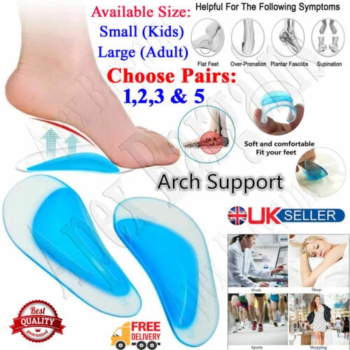 Plantillas e insertos Sin marca de silicona para calzado de ortopedia