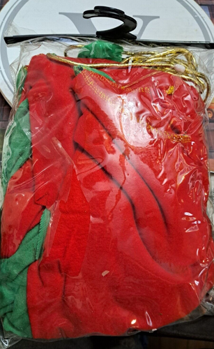 FORUM NOVELTIES INC ADULTS RED & GREEN ELF/JESTER TIGHTS #62873 - Picture 4 of 4