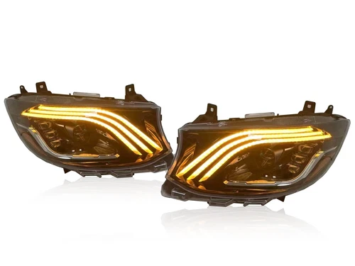 For Mercedes-Benz W477 Sprinter LED DRL Sequential Projector Headlights Assembly - Bild 4 von 6