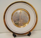 2 LTD ARNART "Statue Of Liberty" 100th Anniversary 24K EGP Plates W/COA/BOX 1986 — photo 3