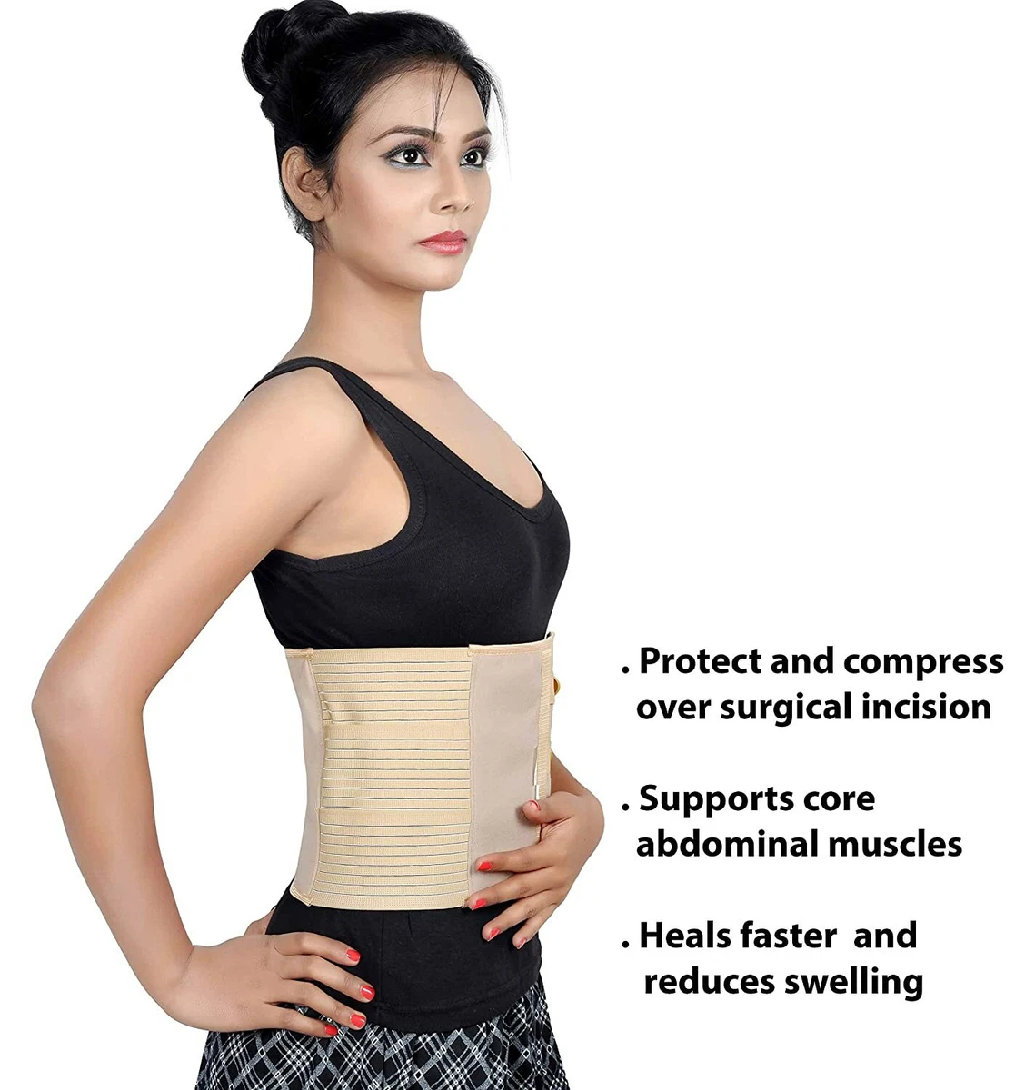 Abdominal Belt after delivery Tummy Reduction Trimmer Belly Binder Stomach  belt