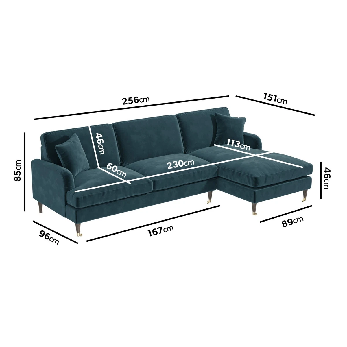 L shape cheap sofa cost