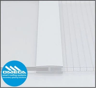 Joining Strips / H Section(10 pack) for 4mm Polycarbonate Sheets = 610mm+1000mm