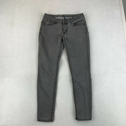 Apt. 9 Skinny Leg Jeans Women's 2 Gray 