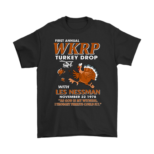 WKRP Turkey Drop with Les Nessman Funny 
