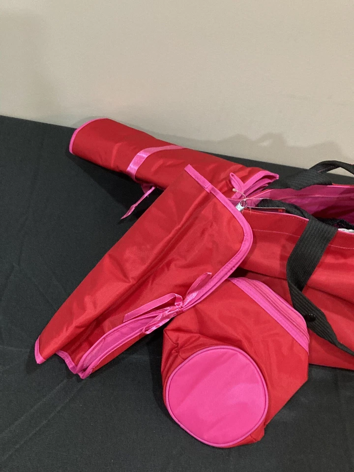 Kalencom Red Diaper Bag W/Set - Image 4 of 4