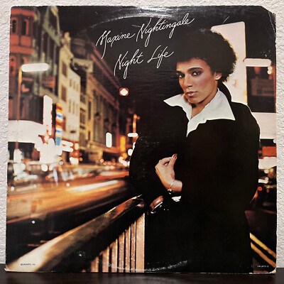 MAXINE NIGHTINGALE - Night Life (UA) - 12'' Vinyl Record LP - VG+