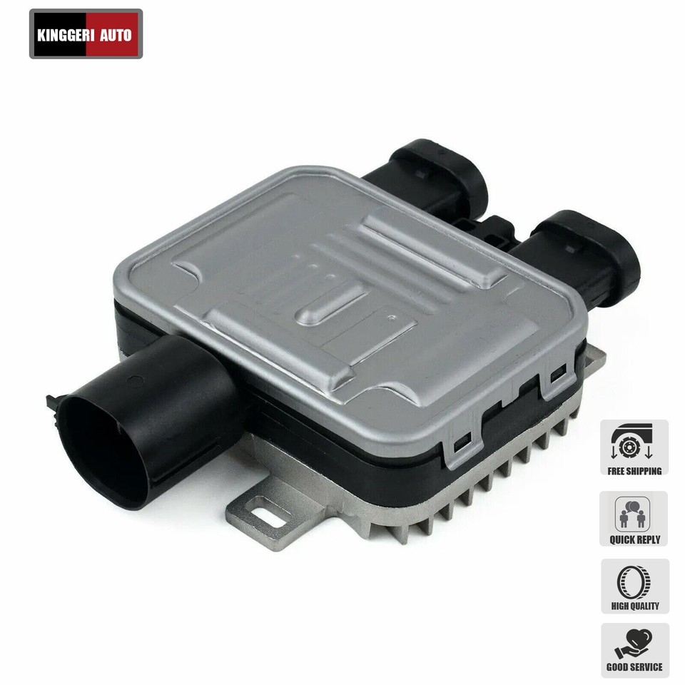 Cooling Fan Relay Radiator Control Module Kit Fit Volvo S60 S80 XC60