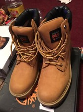 Timberland PRO Men's Direct Attach 6" Steel Toe Waterproof Work Boot Wheat 65016