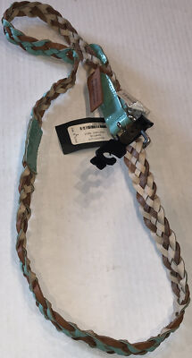 RAG & Bone Crwam multi strand braided belt, L Gemma Woven Leather Belt - Black | rag & bone main image 3