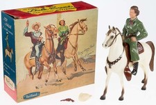 Vintage Dale Evans with Buttermilk Original Hartland Figure and Original Box