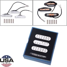 Alnico V Single Coil Humbuckers Neck/Middle/Bridge Pickups Sets for Stratocaster