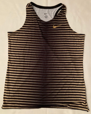 Mens 2XL Nike Pro Elite Track & Field Gold Medalist Singlet Tank CW2678-077 nby