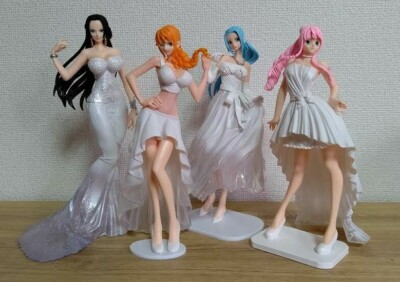 One Piece Figure Lady Edge Wedding Nefeltari Vivi Nami Boa Hancock Perona White Ebay