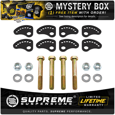 Camber Lock Alignment Fix for 2000-2020 GM SUV 1500 Upper Arm Cam Bolt Kit