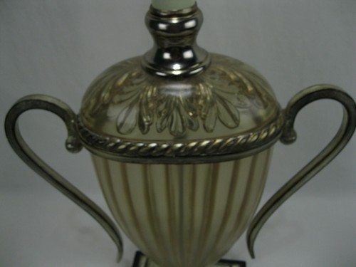 Vintage Uttermost Large Table Lamp With shade - Picture 12 of 24