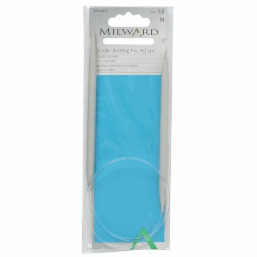 Milward No7.0 Circular Fixed Knitting Pins - 60cm
