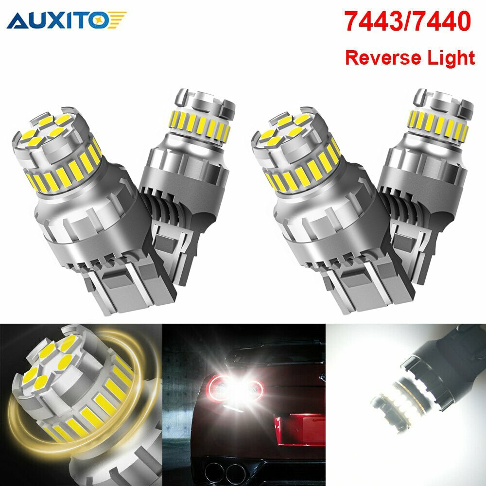 CANBUS Compatible Automotive Bulbs 7443 7440 LED 6500K Reverse Backup ...