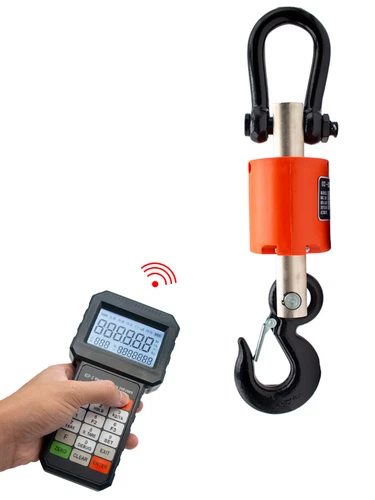Wireless Digital Electronic Hanging Crane Scale with 200M Remote Control Handle - Foto 4 di 6