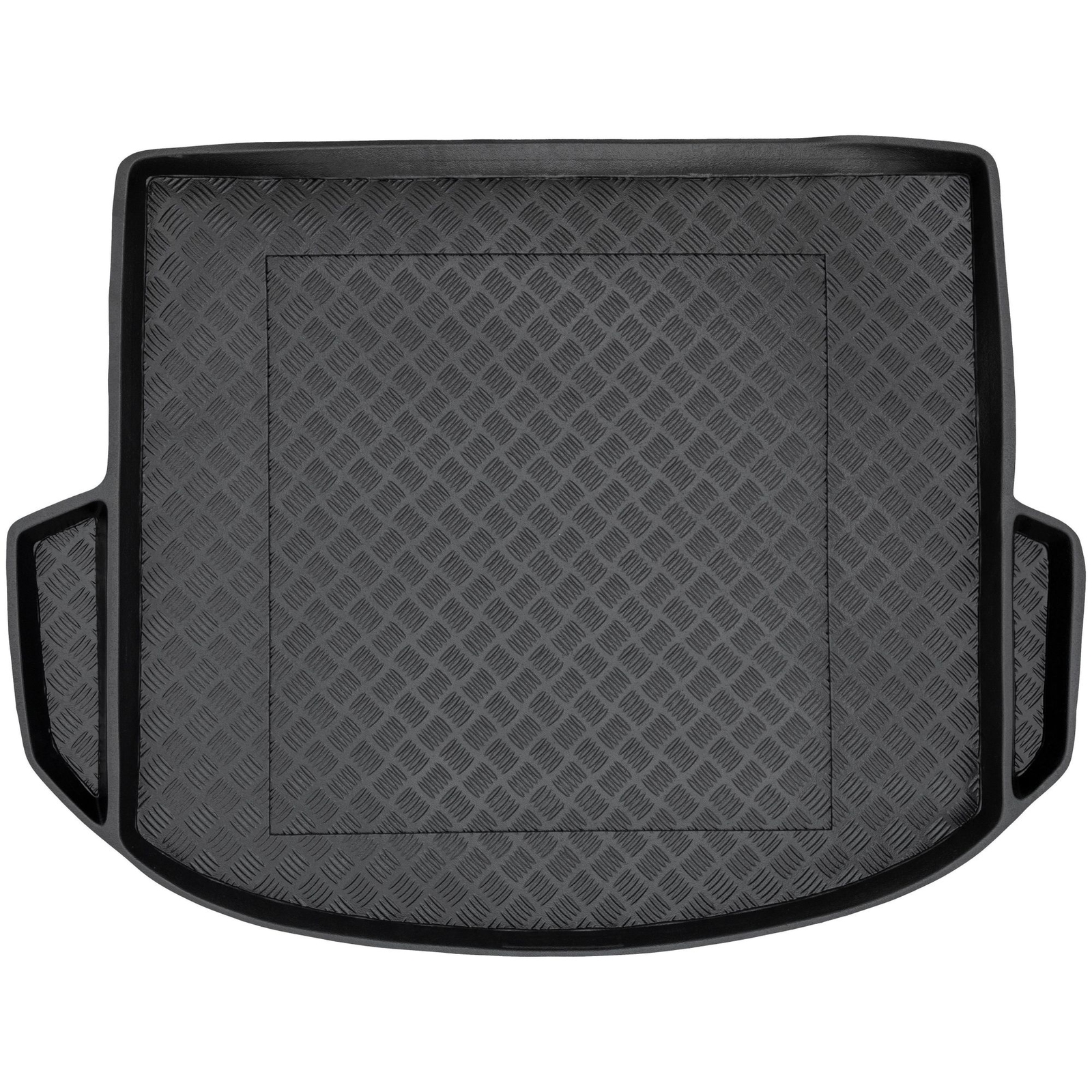 Tapis de coffre imperméable avec bords surélevés antidérapant pour Santa Fe III