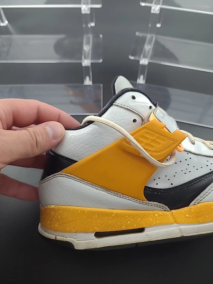 Tênis de basquete Nike Jordan flight 45 Pure Platinum Atomic manga branco tamanho 11 - Imagem 2 de 4