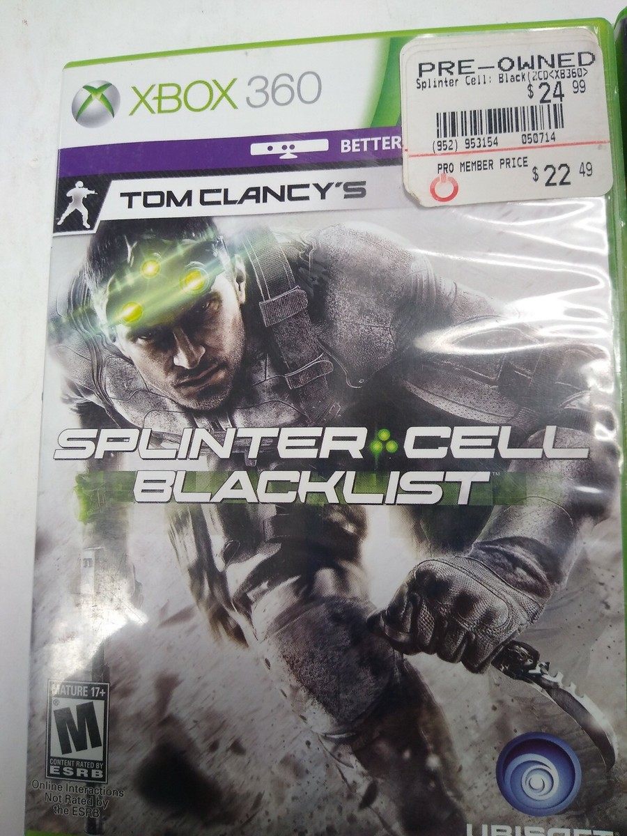 Tom Clancy's Splinter Cell: Blacklist ( Xbox 360) AND
