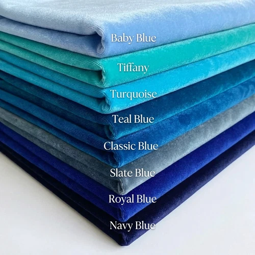 Soft Stretch Velvet Fabric By The Yard 58" Wide Sewing Crafts 50+ Colors USA video thumbnail