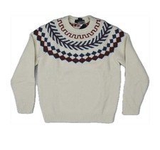 The Men's Store Heavy Cable Knit Wool Regular Fit Sweater M NEW 168
