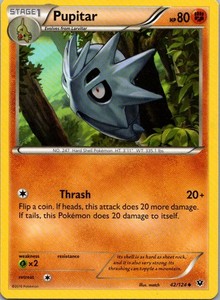 Pupitar 42/124 Fates Collide Uncommon